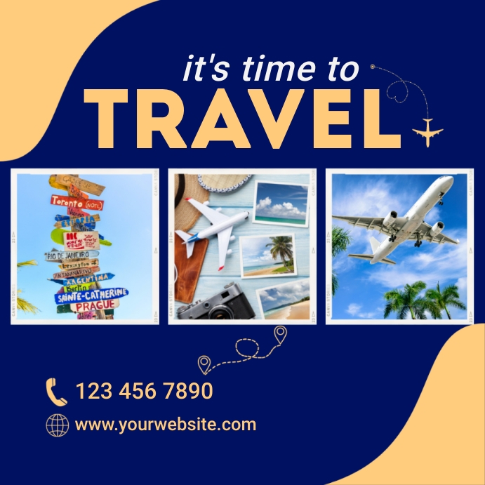 Modèle Travel and Tour Poster Template | PosterMyWall