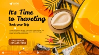 Travel and Tour template Affichage numérique (16:9)
