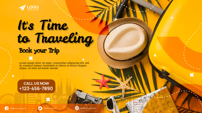 Travel Promotion Template | PosterMyWall