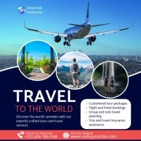 Travel and Tours Instagram Video Post Template