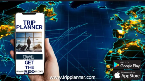 Free Travel App Marketing Promo Video Ad Template Digitalt display (16:9)