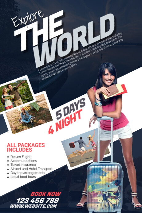 Travel Banner template