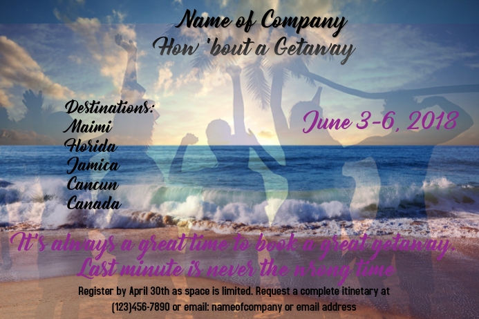 Travel Banner Template Postermywall