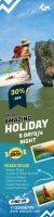 Travel Banner Template Spanduk 2' × 8'