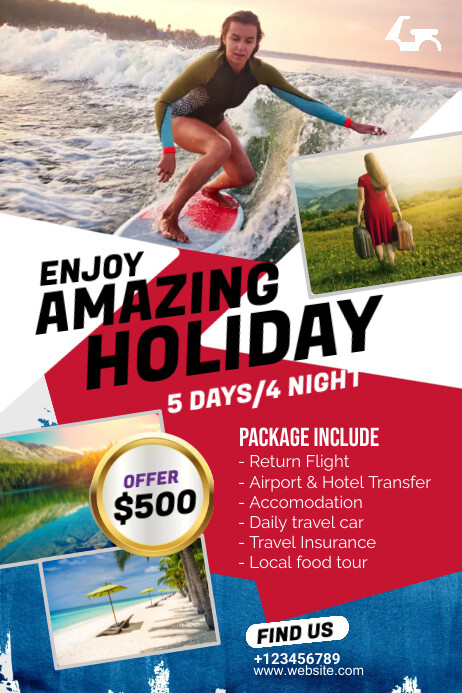 Plantilla de Travel Banner Template | PosterMyWall