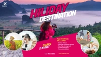 Travel Blog header template