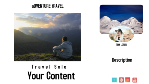 Travel Email Header Blog Header Template | PosterMyWall