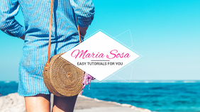 Travel Blog Vlog Youtube Banner Template Postermywall