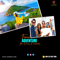 travel Publicación de Instagram template