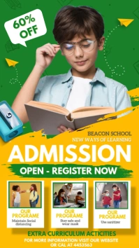 School ,Back to school Instagram Story template