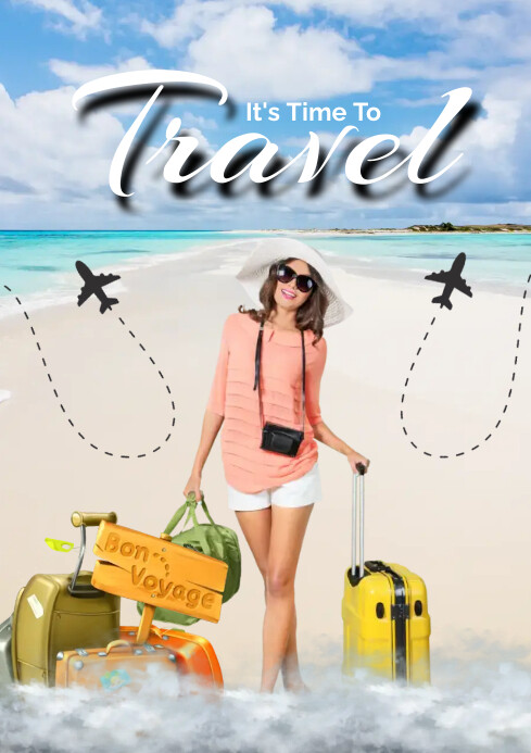 TRAVEL Template PosterMyWall