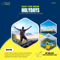 TRAVEL Post Instagram template