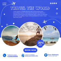 TRAVEL Instagram Post template