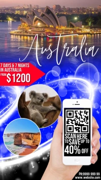 TRAVEL Pantalla Digital (9:16) template