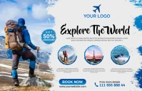 Travel Tabloid template