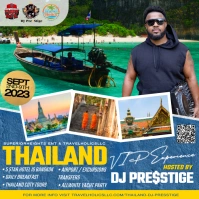 Travel Instagram-Beitrag template