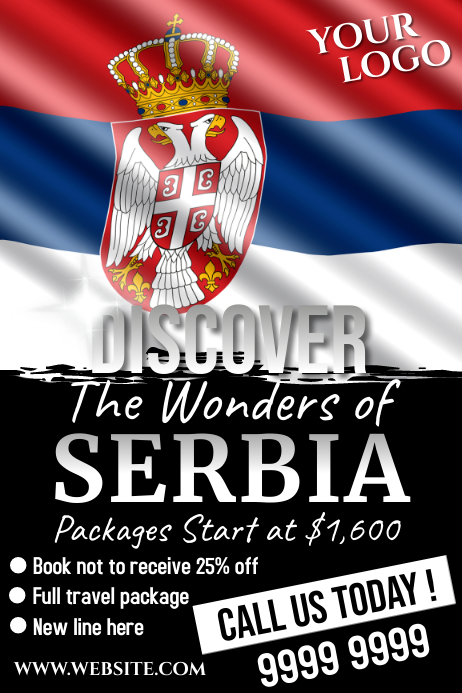Travel Poster template