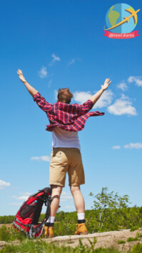 Cestovné denníky tiktok pozadie Instagram Story šablóna