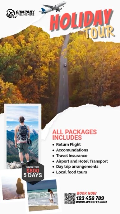 Display Examples Travel Travel Digital display Template | PosterMyWall