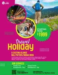 Travel Flyer template