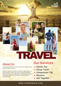 Travel Flyer Template A1