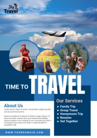 Travel Flyer Template A1