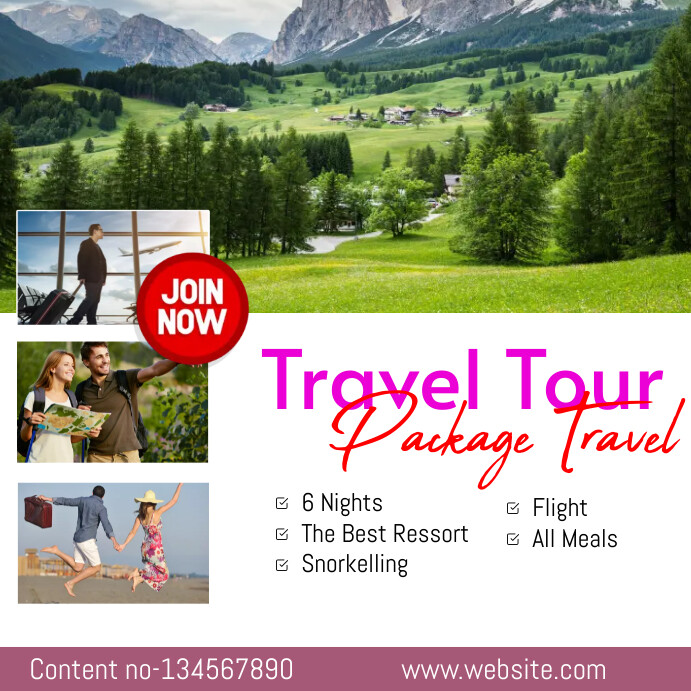 Travel flyers Template | PosterMyWall