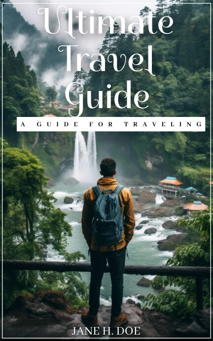 Copy of travel guide book template | PosterMyWall