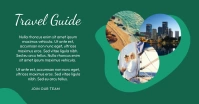 Travel Guide Reklama na Facebooka template