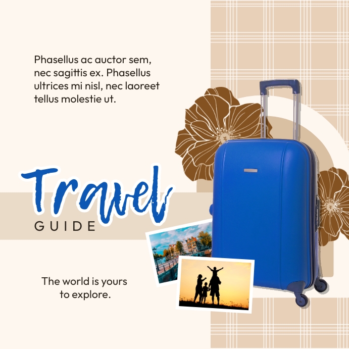 Travel Guide Template Instagram Post