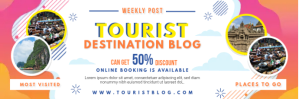 Travel Influencer Blog Email Header template