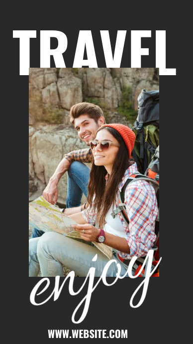 Travel Inspiration Couple Instagram story template