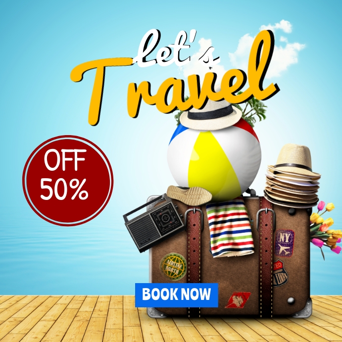 Travel Instagram Post Template | PosterMyWall