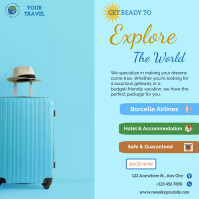 Travel Instagram Post Template | PosterMyWall