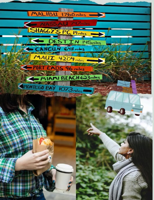 Travel itinerary Template | PosterMyWall