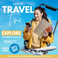 Travel itinerary template โพสต์บน Instagram