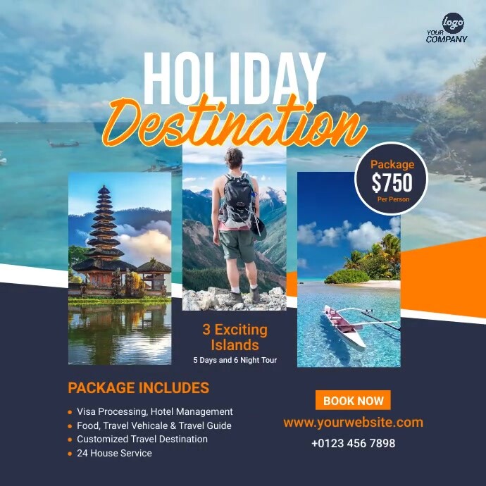 Travel Package Offer Template | PosterMyWall