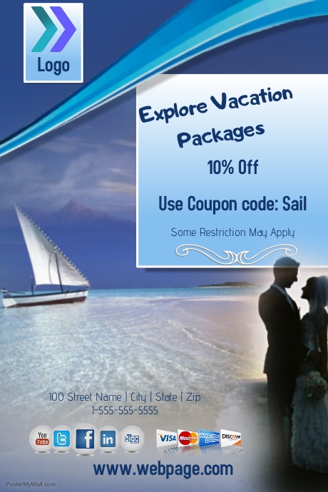 Packages Poster Example This Design Template is not available | PosterMyWall