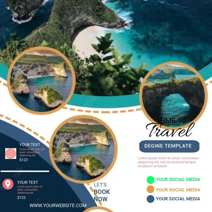 TRAVEL PARTY INSTRAGRAM TEMPLATE Instagram Post
