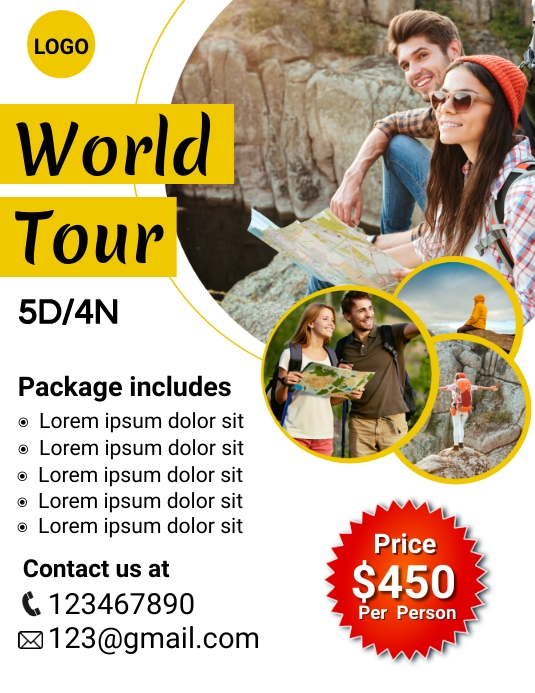 Travel post Template | PosterMyWall