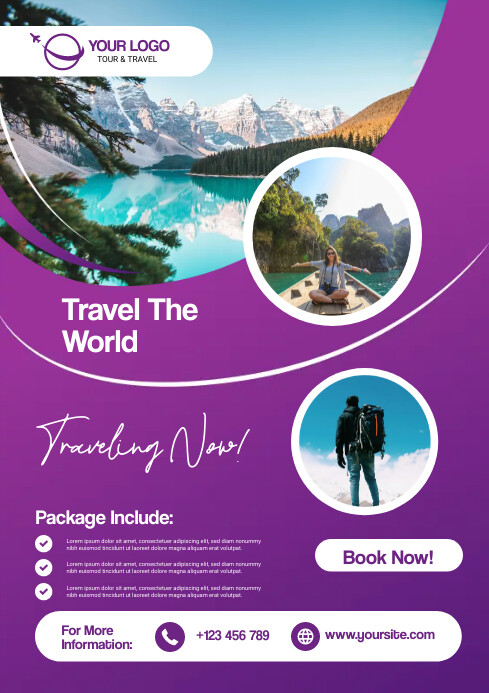 Travel Poster Template | PosterMyWall