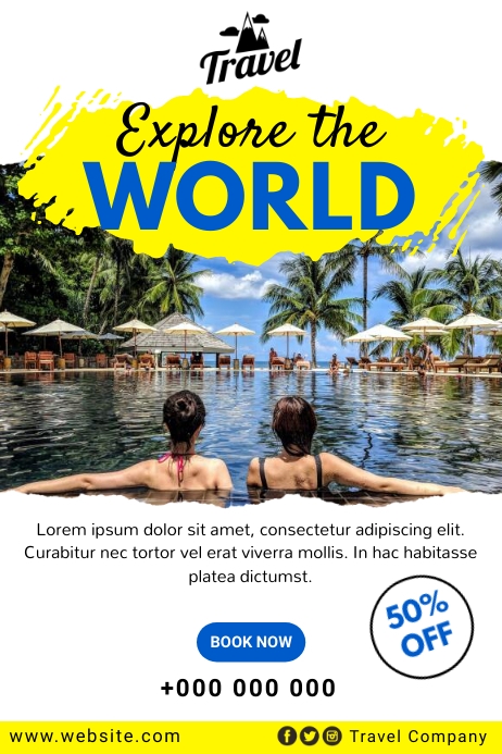 Travel Posters template