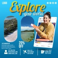 Travel Promo Video Ads template