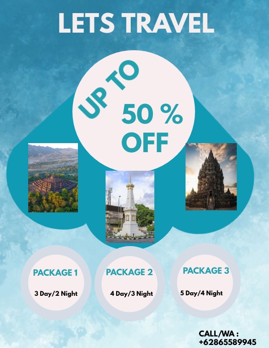 Travel Promotion Template PosterMyWall