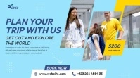 Travel Promotional Ad Template Message Twitter