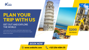 Travel Promotional Template Twitter Post