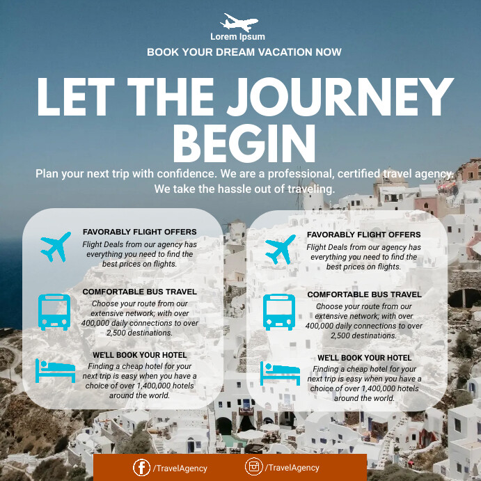 Modèle TRAVEL RACK TEMPLATE | PosterMyWall