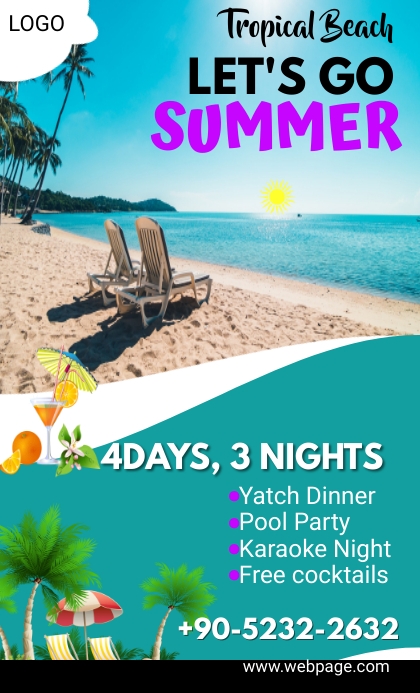 Travel Template, Holidays US Legal
