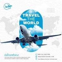 Travel Template Instagram-opslag