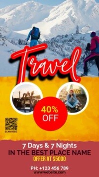 Display Examples Travel Travel Digital display Template | PosterMyWall